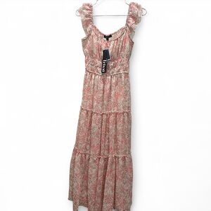 Marshalls Pink Floral Maxi Dress